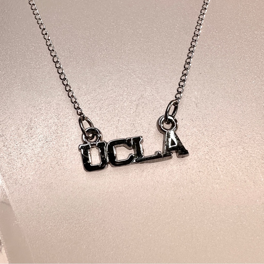 [SOLD] New UCLA pendant silver necklace